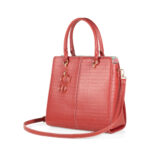 Bolsa Tote Look Glossy color Rojo - Imagen 5