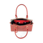 Bolsa Tote Look Glossy color Rojo - Imagen 6
