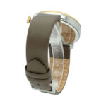 Reloj digital, estilo minimal con caja en acero y extensible en piel - Imagen 3