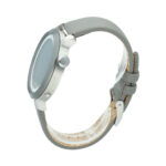 Reloj digital, estilo minimal con caja en acero y extensible en piel - Imagen 2