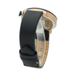 Reloj digital, estilo minimal con caja en acero y extensible en piel - Imagen 3