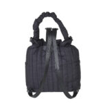 Mochila Mediana Nylon Acolchado color Negro - Imagen 3