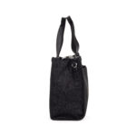 Bolsa Tote Grande Nylon Monograma Estampado color Negro - Imagen 2