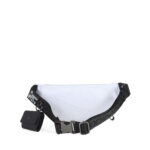 Cangurera Nylon Estampado Glossy color Blanco - Imagen 3