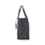 Bolsa Satchel Grande con Charm color Negro - Imagen 4