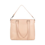 Bolsa Tote Grande con Charm color Negro - Imagen 3