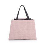 Bolsa Satchel Nylon Acolchada color Rosa - Imagen 3