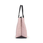 Bolsa Satchel Nylon Acolchada color Rosa - Imagen 4