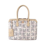 Bolsa Porta Laptop Textil Monedero Desprendible color Negro