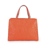Bolsa Satchel Nylon Acolchado color Naranja - Imagen 3