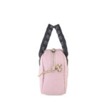 Bolsa Satchel Mediana Textil con Monedero color Rosa - Imagen 4