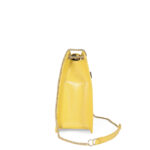 Bolsa Satchel Look Animal Skin color Amarillo Ocre - Imagen 2