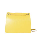 Bolsa Satchel Look Animal Skin color Amarillo Ocre - Imagen 3