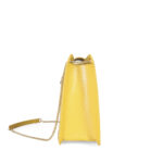 Bolsa Satchel Look Animal Skin color Amarillo Ocre - Imagen 4