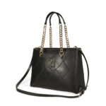 Bolsa Satchel Grande con Bordado color Negro - Imagen 5