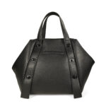 Bolsa Satchel Grande de Amplia Apertura color Beige - Imagen 3