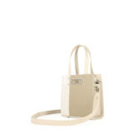 Bolsa Tote Chica Piel de Nopal color Fango - Imagen 5