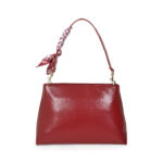 Bolsa Tote Look Glossy con Mascada color Rojo - Imagen 3