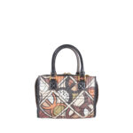 Bolsa Satchel Chica Textil con Mascada Multicolor - Imagen 3