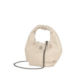 Bolsa Hobo Suave Material Reciclado color Beige - Imagen 5