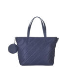 Bolsa Tote Acolchada con Monedero color Azul Marino - Imagen 3