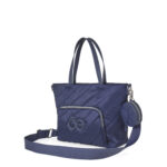 Bolsa Tote Acolchada con Monedero color Azul Marino - Imagen 5