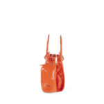 Bolsa Satchel Cloe Charol Acolchada con Monedero color Naranja - Imagen 2