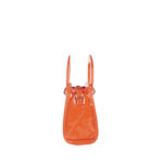 Bolsa Satchel Cloe Charol Acolchada con Monedero color Naranja - Imagen 4