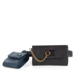 Cangurera 2 en 1 Look Animal Skin color Negro