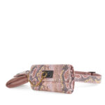 Cangurera 2 en 1 Look Animal Skin color Rosa - Imagen 5