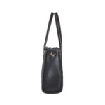 Bolsa Satchel Textura Alto Relieve color Negro - Imagen 2