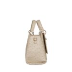 Bolsa Satchel 2 en 1 Chica Embozado color Beige - Imagen 2