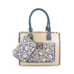 Bolsa Satchel Grande con Monedero color Camel