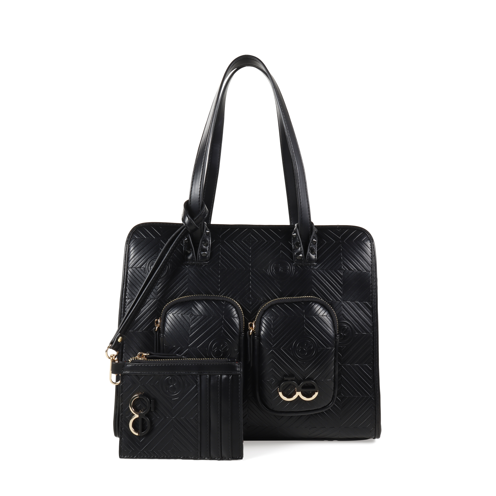 Bolso Crossbody Ted Baker De Cuero - Morado Oscuro