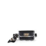 Cangurera Chica con Mascada color Negro