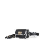 Cangurera Chica con Mascada color Negro - Imagen 5