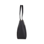 Bolsa Tote Grande Bordado de Monograma color Negro - Imagen 2