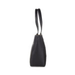 Bolsa Tote Grande Bordado de Monograma color Negro - Imagen 4