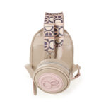 Mochila Mediana con Monedero color Beige - Imagen 3