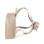 Mochila Mediana con Monedero color Beige - Imagen 4