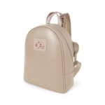 Mochila Mediana con Monedero color Beige - Imagen 5