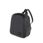 Mochila Mediana Look Mezclilla color Negro - Imagen 5