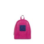 Mochila Cloe Mediana con Maxi Rubber color Rosa