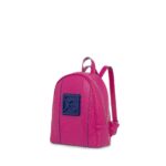 Mochila Cloe Mediana con Maxi Rubber color Rosa - Imagen 5