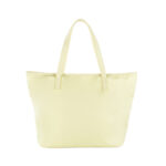 Bolsa Tote Cloe Nylon Suave color Amarillo - Imagen 3