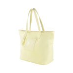 Bolsa Tote Cloe Nylon Suave color Amarillo - Imagen 5