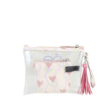 Cosmetiquera Mediana 2 en 1 Estampado Floral Multicolor - Imagen 3