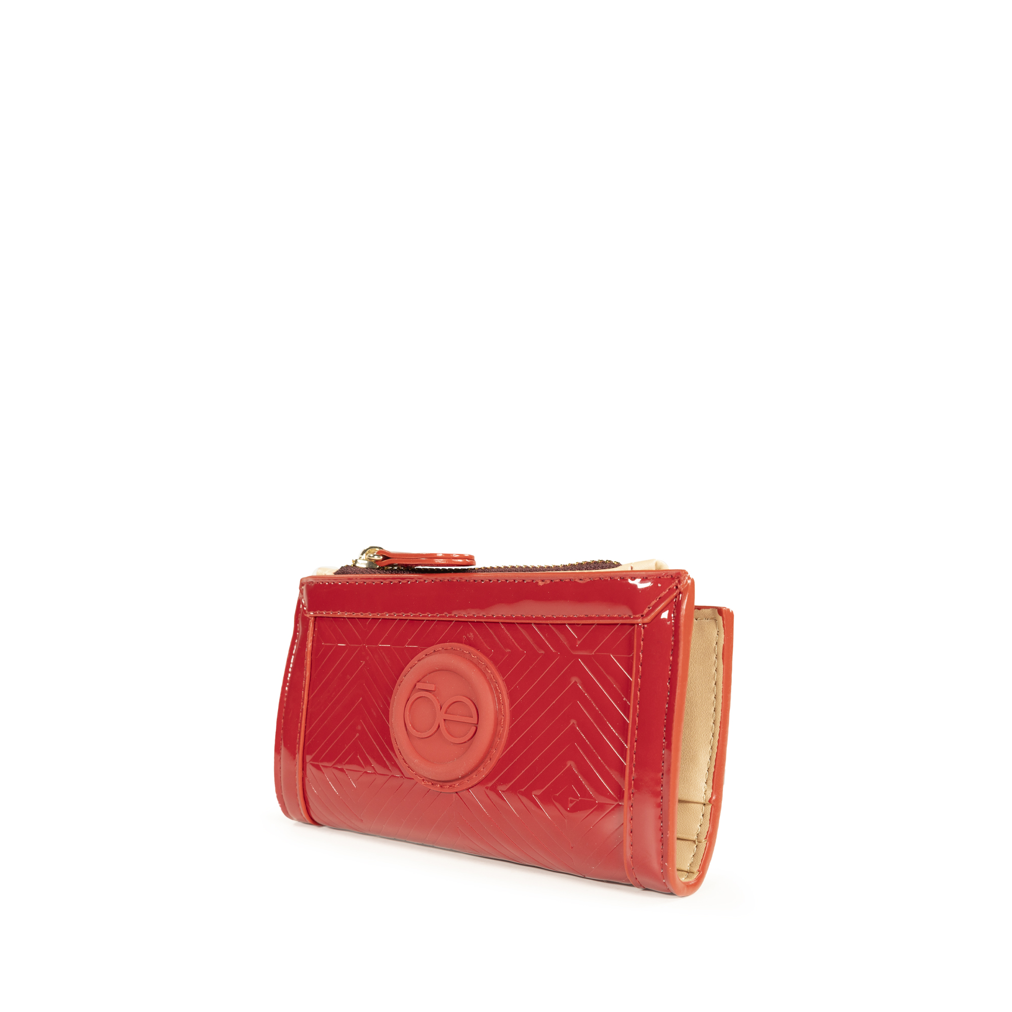 Cartera Flap Mediana Charol color Rojo – Cloe Factory Store
