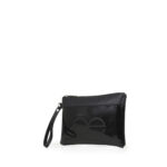 Cosmetiquera Chica Cierre Sencillo con Maneral color Negro - Imagen 5