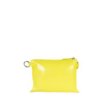 Cartera Pouch Acolchada con Maneral color Verde Limón - Imagen 3